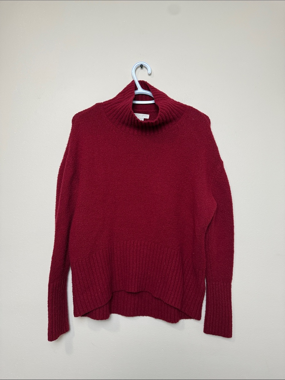 Christian Siriano Merino wool blend Turtleneck Sweater size S